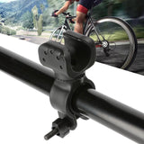 Maxbell Bike Flashlight Stand 360 Degree Rotation Cycling Part for Handle Bar Accs