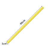 Maxbell Indoor Golf Power Bar Foam Tool Multi Functional Rhythm Practice Turner Yellow