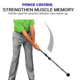 Maxbell Golf Swing Guide Beginner Trainer Gesture Aid Positioning Training Corrector Black