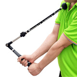 Maxbell Golf Swing Guide Beginner Trainer Gesture Aid Positioning Training Corrector Black