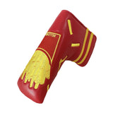 Maxbell Durable Golf Club Headcover Socks Golf Mallet Putter Head Cover Golfers 15cmx12cmx5cm