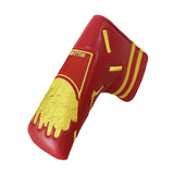 Maxbell Durable Golf Club Headcover Socks Golf Mallet Putter Head Cover Golfers 15cmx12cmx5cm