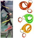 Maxbell Tennis Trainer Belt Swing Practice Power Running Tools Orange