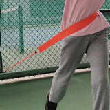 Maxbell Tennis Trainer Belt Swing Practice Power Running Tools Orange