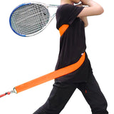 Maxbell Tennis Trainer Belt Swing Practice Power Running Tools Orange