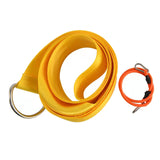 Maxbell Tennis Trainer Belt Swing Practice Power Running Tools Yellow