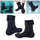 Maxbell 2x Neoprene Water Socks Diving Socks for Paddling Outdoor Activities Yoga XS
