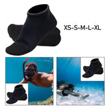 Maxbell 3mm Neoprene Scuba Diving Socks Snorkeling Women Men Swim Surfing Booties XS