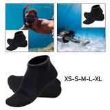 Maxbell 3mm Neoprene Scuba Diving Socks Snorkeling Women Men Swim Surfing Booties XS