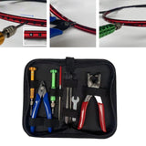 Maxbell Starting Stringing Clamp Tool Kit Storage Bag for Accessories Tennis Racquet