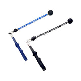 Maxbell Warm up Stick Adjustable Practice Golf Swing Trainer Aid for Improved Tempo Blue