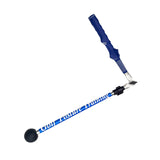 Maxbell Warm up Stick Adjustable Practice Golf Swing Trainer Aid for Improved Tempo Blue