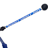 Maxbell Warm up Stick Adjustable Practice Golf Swing Trainer Aid for Improved Tempo Blue