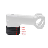 Maxbell 4x Bike Curved Handlebar Spacer Headset Kit for 28.6mm Front Stem Riding A