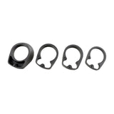 Maxbell 4x Bike Curved Handlebar Spacer Headset Kit for 28.6mm Front Stem Riding A