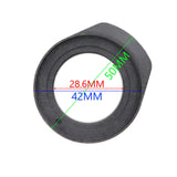 Maxbell 4x Bike Curved Handlebar Spacer Headset Kit for 28.6mm Front Stem Riding A