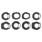 Maxbell 8Pcs Bike Curved Handlebar Spacer Headset Kit Parts for 28.6mm Front Stem