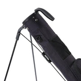 Maxbell Golf Stand Bag with Collapsible Bracket Handle Holder for Golf Practicing Black