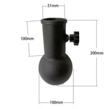 Maxbell T Bar Row Attachment Barbell Post Insert Easy to Install for Barbell Back