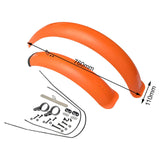 Maxbell Bike Mudguard Front Rear Set Parts Equipment for Mountain Bike beach bikes Orange