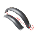 Maxbell Bike Mudguard Front Rear Set Parts Equipment for Mountain Bike beach bikes Gray