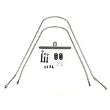 Maxbell Bike Mudguard Front Rear Set Components for Mountain Bike Traveling Outdoor Black