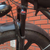 Maxbell Bike Mudguard Front Rear Set Components for Mountain Bike Traveling Outdoor Black