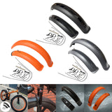 Maxbell Bike Mudguard Front Rear Set Components for Mountain Bike Traveling Outdoor Black