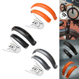 Maxbell Bike Mudguard Front Rear Set Components for Mountain Bike Traveling Outdoor Black