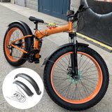 Maxbell Bike Mudguard Front Rear Set Components for Mountain Bike Traveling Outdoor Gray