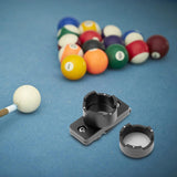 Maxbell Pool Billiard Chalk Holder Accessory Practical Tool Snooker black