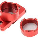 Maxbell Pool Billiard Chalk Holder Accessory Practical Tool Snooker red
