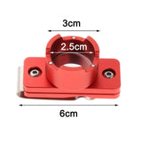 Maxbell Pool Billiard Chalk Holder Accessory Practical Tool Snooker red