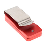 Maxbell Pool Billiard Chalk Holder Accessory Practical Tool Snooker red