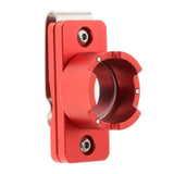 Maxbell Pool Billiard Chalk Holder Accessory Practical Tool Snooker red