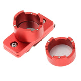 Maxbell Pool Billiard Chalk Holder Accessory Practical Tool Snooker red