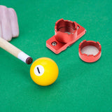 Maxbell Pool Billiard Chalk Holder Accessory Practical Tool Snooker red