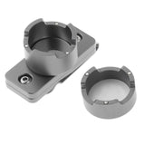 Maxbell Pool Billiard Chalk Holder Accessory Practical Tool Snooker gray