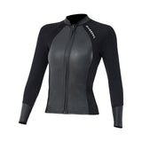 Maxbell 2mm Neoprene Wetsuit Top Diving Suit Wetsuits Jacket for Canoeing Snorkeling Women XL