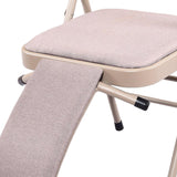 Maxbell Yoga Auxiliary Chair Flexibility Strength Training for Beginners Accessories Linen Back Support