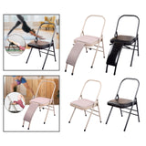 Maxbell Yoga Auxiliary Chair Flexibility Strength Training for Beginners Accessories Linen Back Support