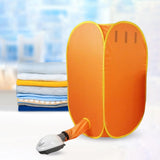 Maxbell Electric Clothes Dryer Machine Laundry Outdoor Dorm Warm Bag Apartments Orange