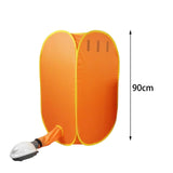Maxbell Electric Clothes Dryer Machine Laundry Outdoor Dorm Warm Bag Apartments Orange
