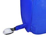 Maxbell Folding Electric Clothes Dryer Mini Wardrobe Drying Rack for RV Travel Blue