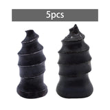 Maxbell 5 Pieces Vacuum Tire Repair Rubber Nail Flexible for Tire Puncture Truck Small