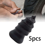 Maxbell 5 Pieces Vacuum Tire Repair Rubber Nail Flexible for Tire Puncture Truck Large