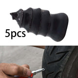 Maxbell 5 Pieces Vacuum Tire Repair Rubber Nail Flexible for Tire Puncture Truck Large