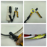 Maxbell Metal Badminton Racket Pliers String Clamp Aluminum Alloy Accessories