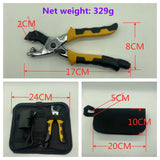 Maxbell Metal Badminton Racket Pliers String Clamp Aluminum Alloy Accessories