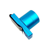 Maxbell Pool Chalk Holder with Belt Clip Chalk Case Lightweight Snooker Pocket Clip Blue